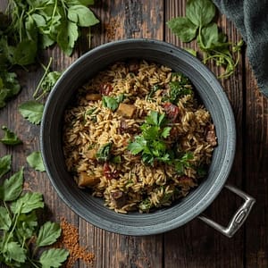 Thotakura Liver Biryani - Half