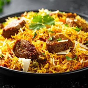 Mutton Dum Biryani - Half