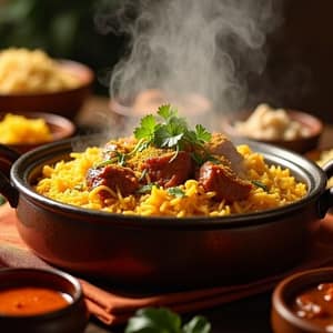 Mutton Dum Biryani - Full