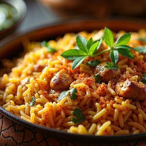 Chicken Kheema Biryani - Full