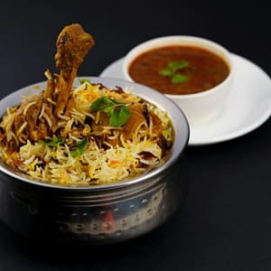 Chicken Lollipop Biryani