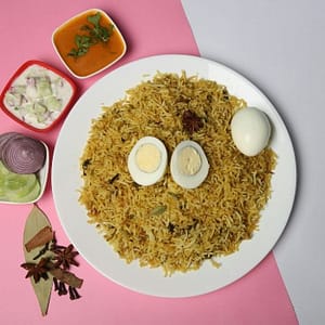 Egg Kheema Biryani