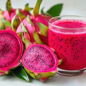 Dragon Fruit Milk Shake